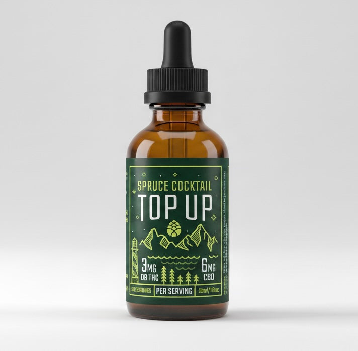 Top Up THC Drops Spruce Cocktail Top Up THC Drops Spruce Cocktail
