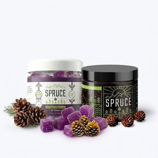 CBD Gummies + CBD Salve